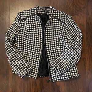 Vintage Houndstooth Blazer